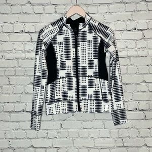 Zella athletic zip up jacket size 14